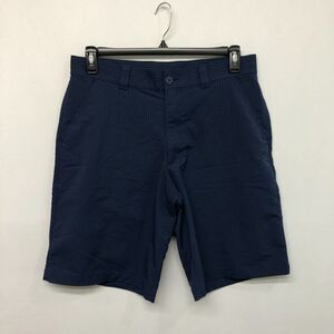 Under Armour Men Active Golf Chino Shorts Size 34 Blue Stripes M193 -3
